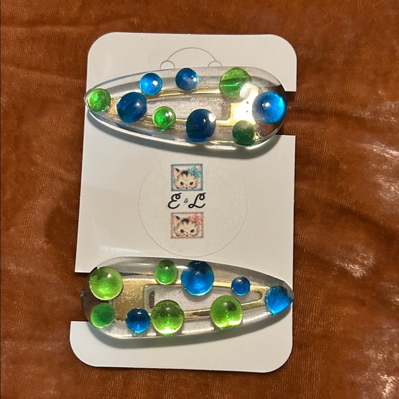 Colorful Hair Clips Set - Picture 6 of 7